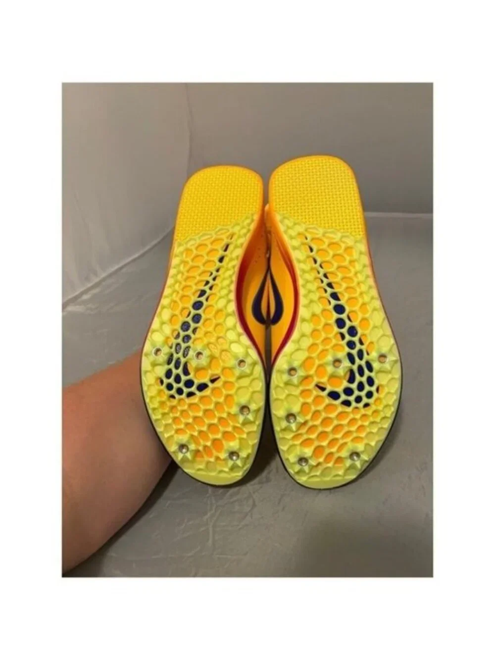Nike Triple Jump Elite 3 track and field jumping shoes sz 10.5 HV6425 800 yellow